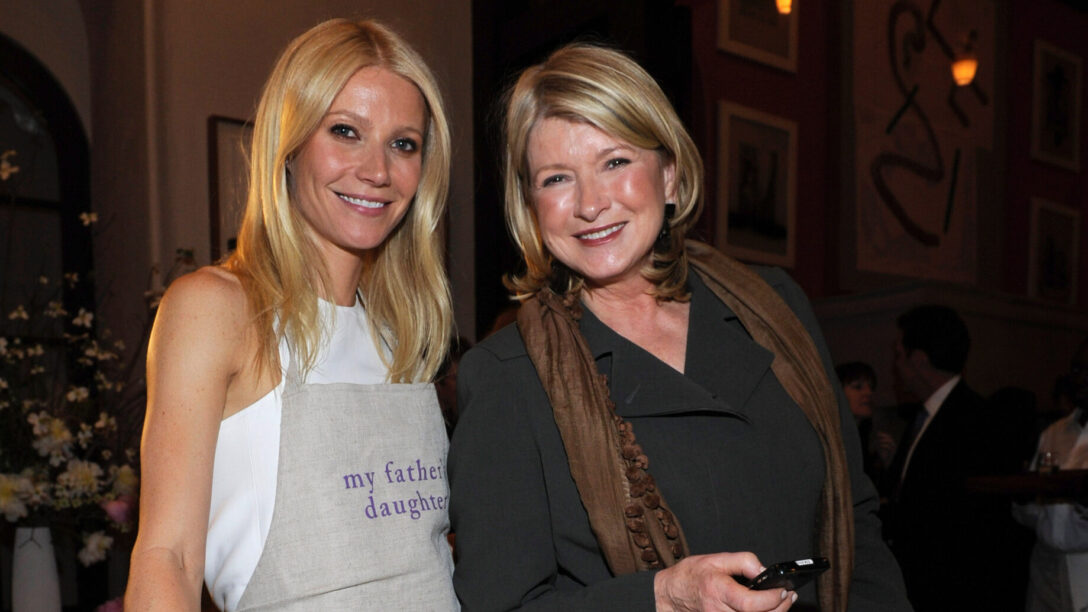 Gwyneth Paltrow Martha Stewart