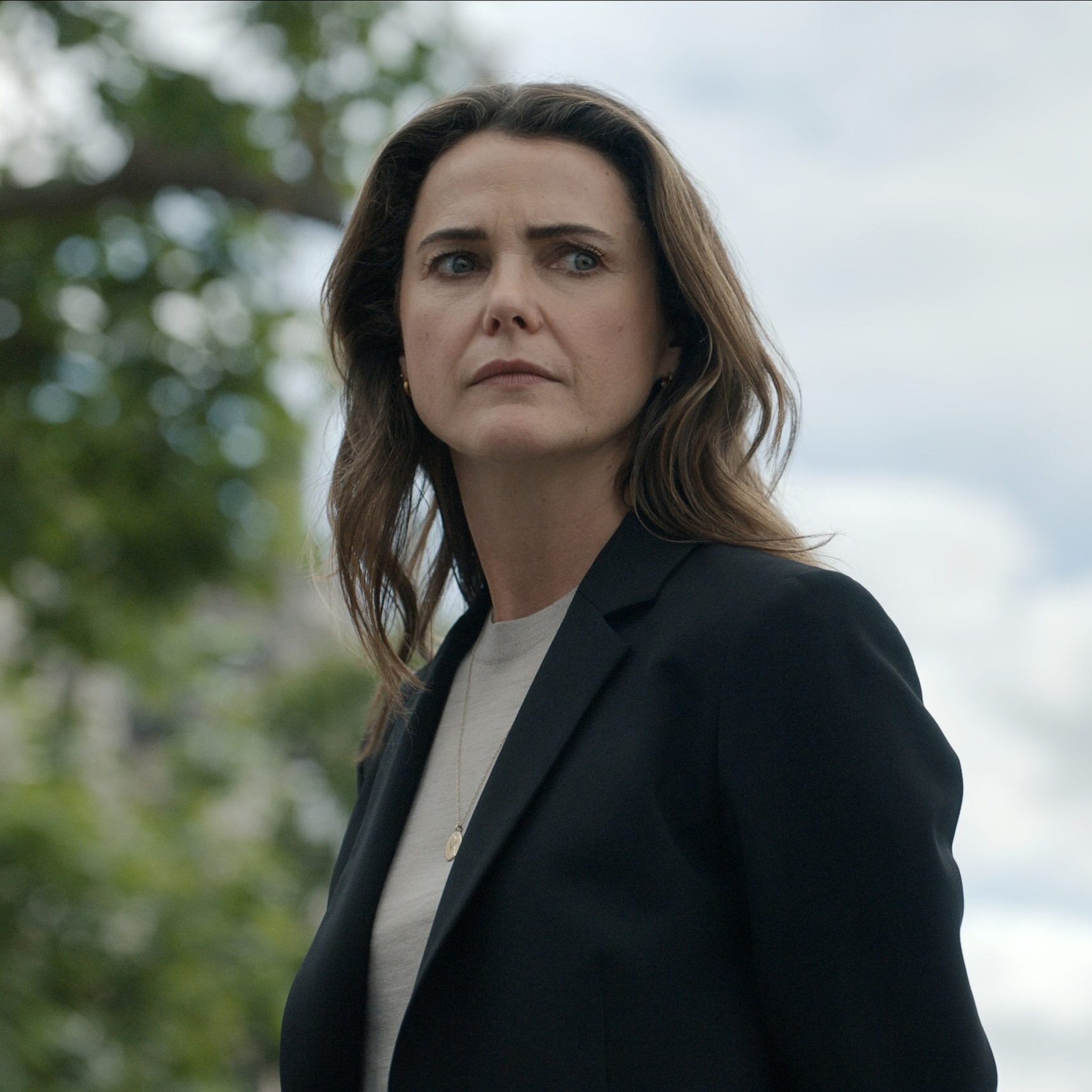 The Diplomat. Keri Russell as Kate Wyler in episode 302 of The Diplomat. Cr. Courtesy of Netflix © 2025