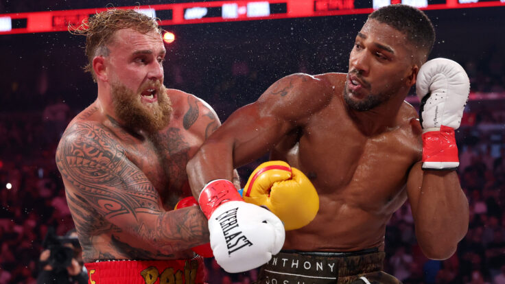 Jake Paul Anthony Joshua heavyweight boxing fight