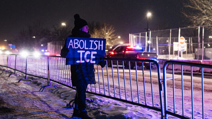 ICE protest